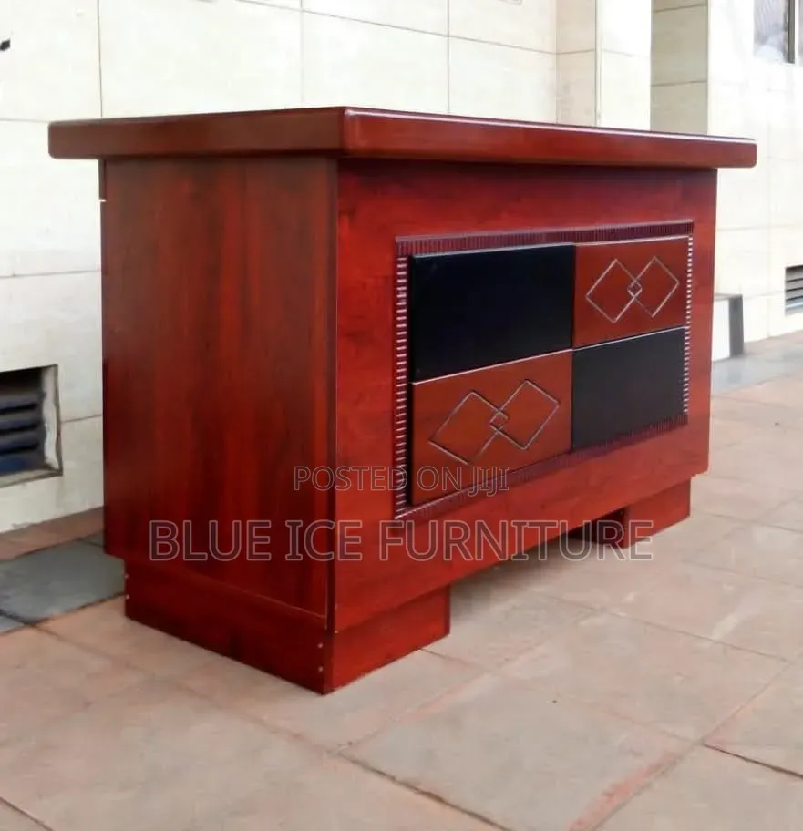 Executive Office Desk Mahogany