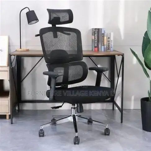Executive Arm Orthopedic Swivel Office Chair