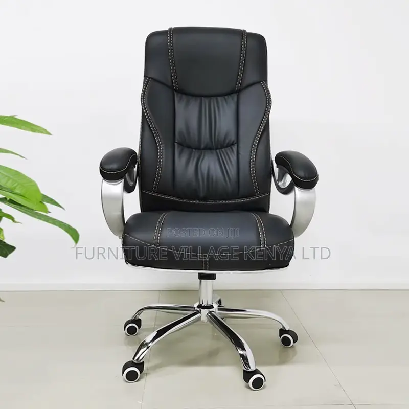 Executive Leather Modern Computer Desk Chair