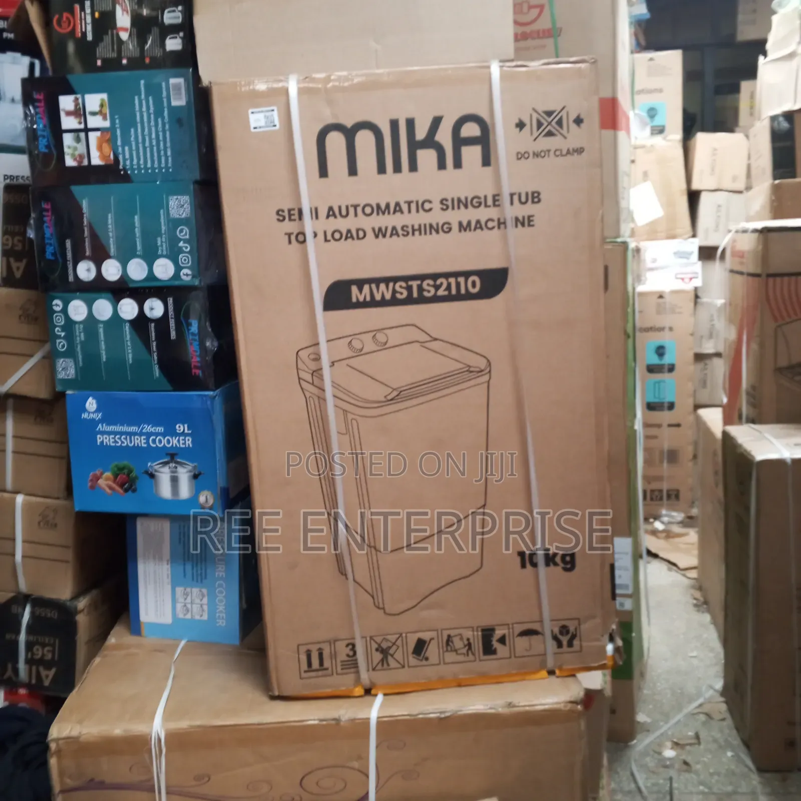 Mika Semi Automatic **10kg Single Tub Top Load Washing Machine