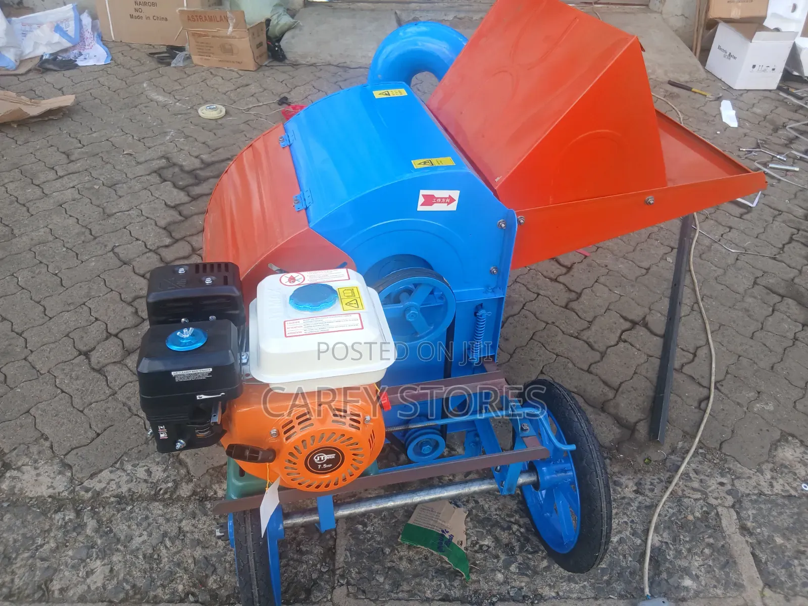 Movable Thresher Machine