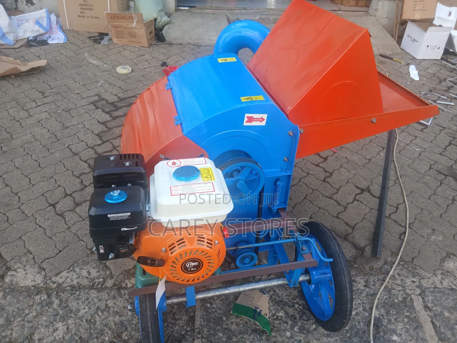 Movable Thresher Machine