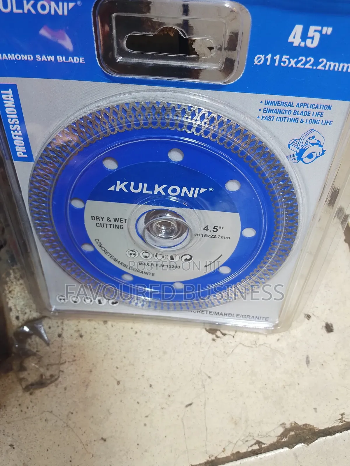 Long Lasting Granite 4.5 "Cutting Disk/New Continuous Diamond Disk
