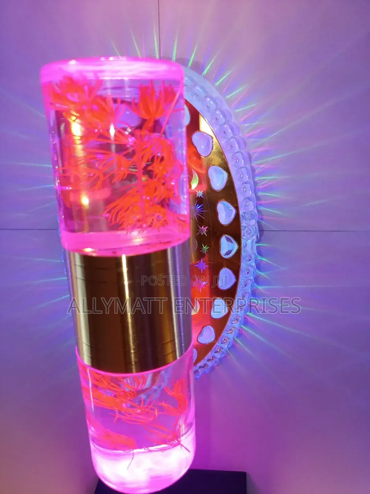 Pink Led Wall Light