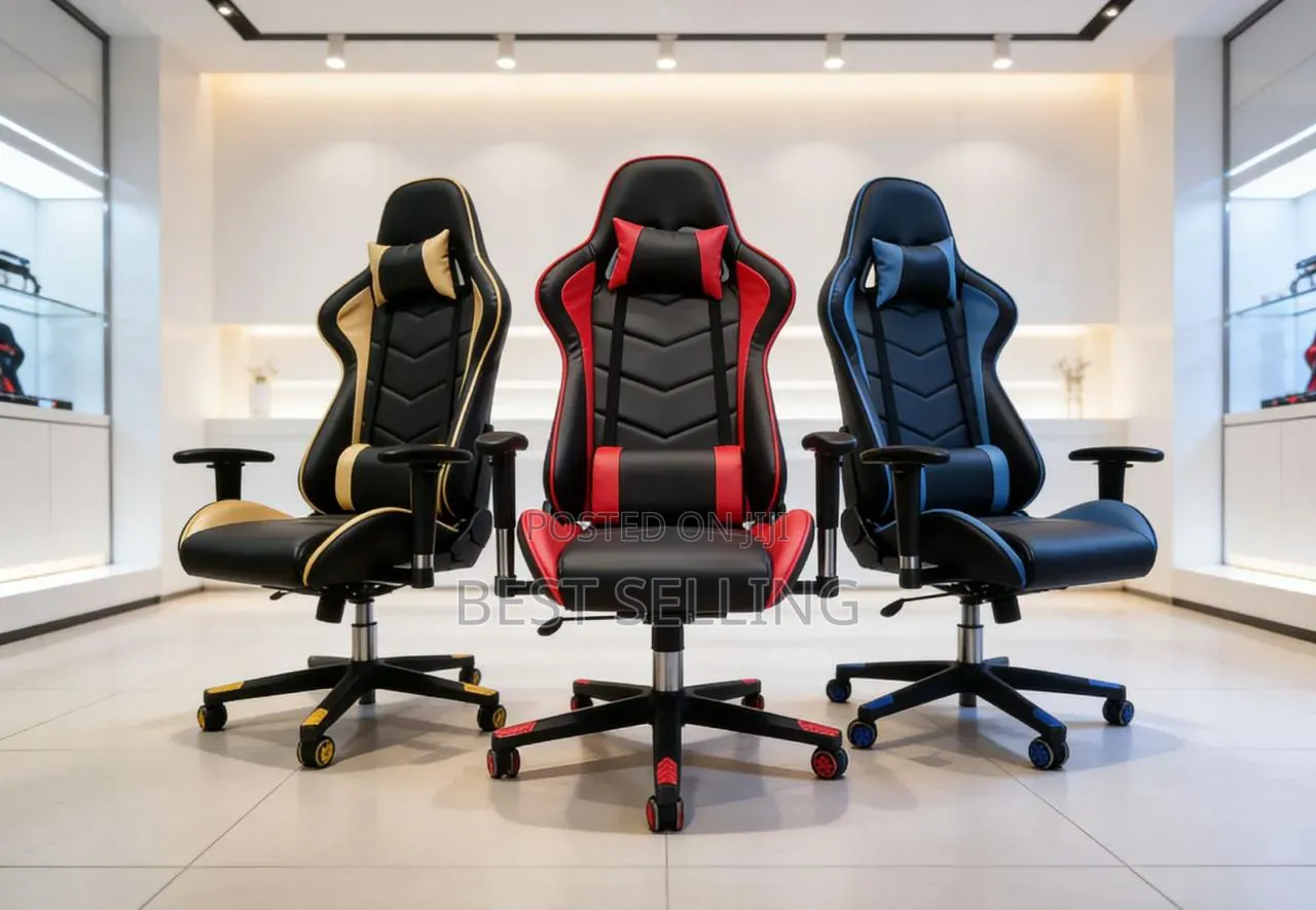 Reclining Leather Gaming Chair