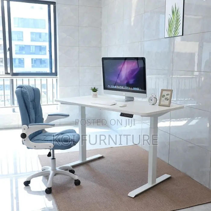 Office Desk; 1.8 Meters Electric Adjustable Home Office Desk