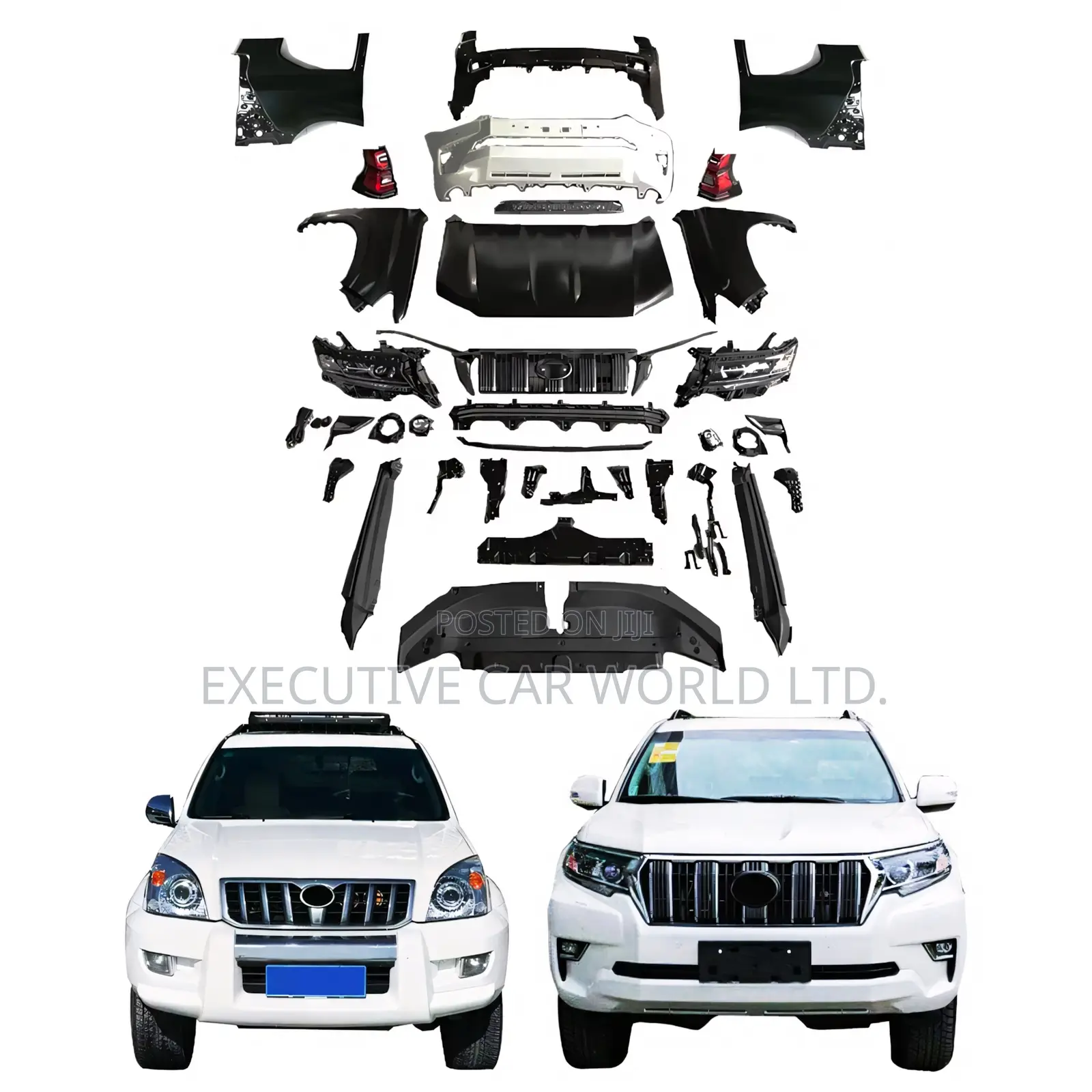 Toyota Prado 120 To 150 Facelift Kit