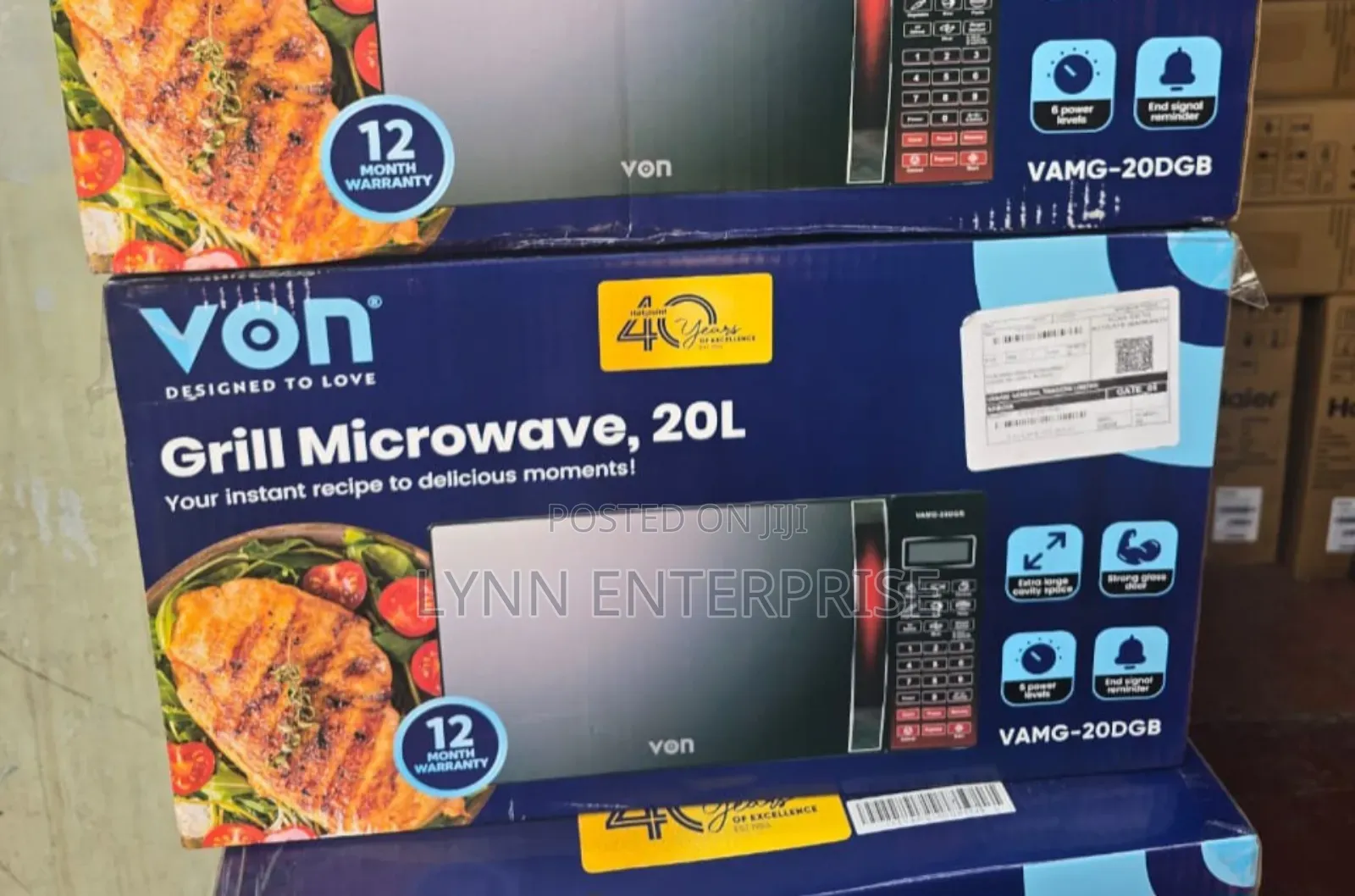 Von Microwave 20l Digital Microwave