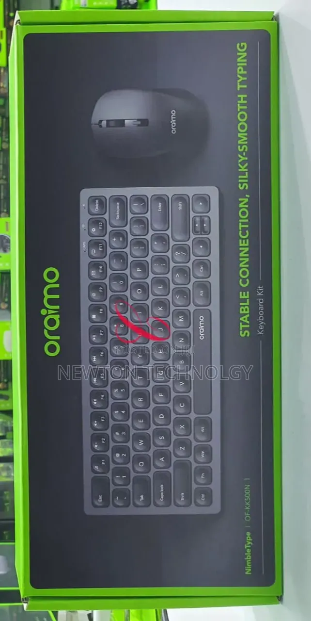 Oraimo Nimbletype of-Kk500n *Rechargeable Silent Wireless Keyboard