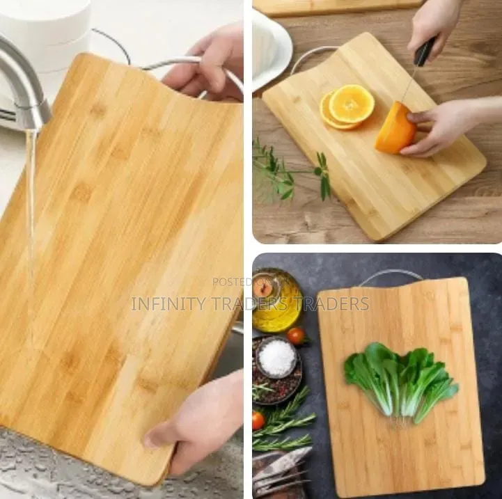 Double Sided Bamboo Wooden Chopping Board