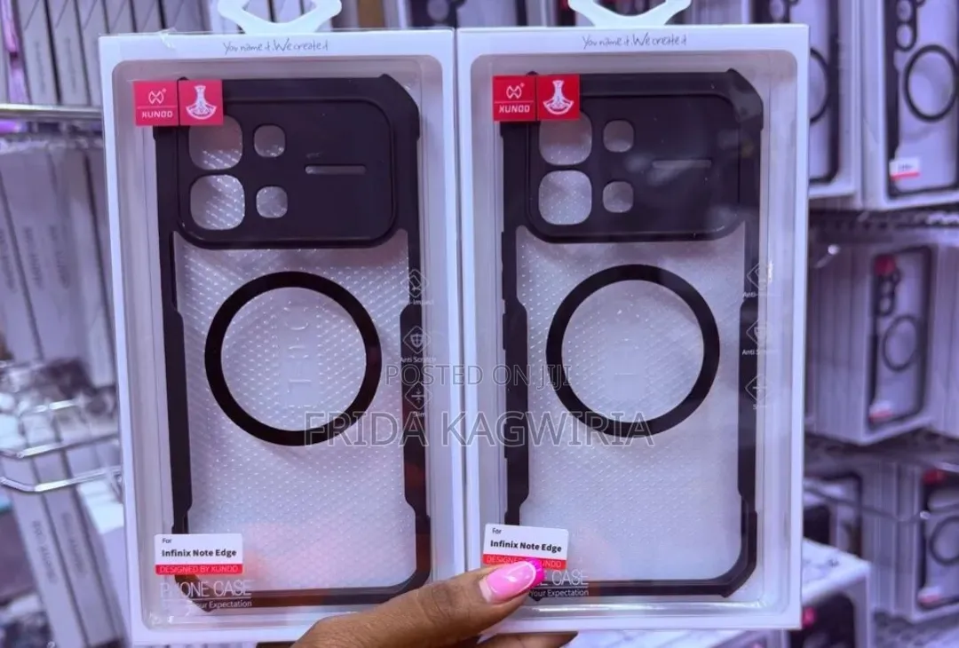 Infinix Note Edge Xundd Back Cover With Magnetic Ring