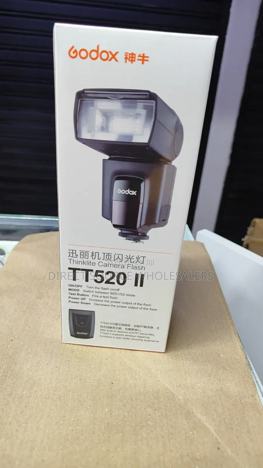 Godox Tt520works With Canon, Nikon, Fujifilm, Olympus, Pentax, Etc.