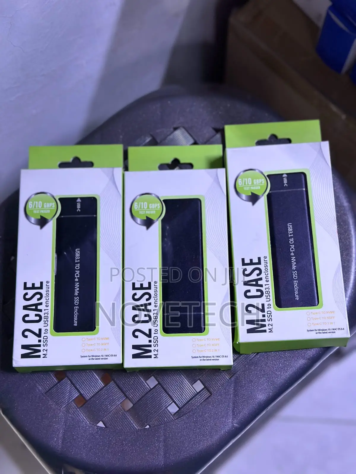 M2 SSD Case NGFF / Nvme Enclosure M.2 to Usb Type-C 3.1 Adapter