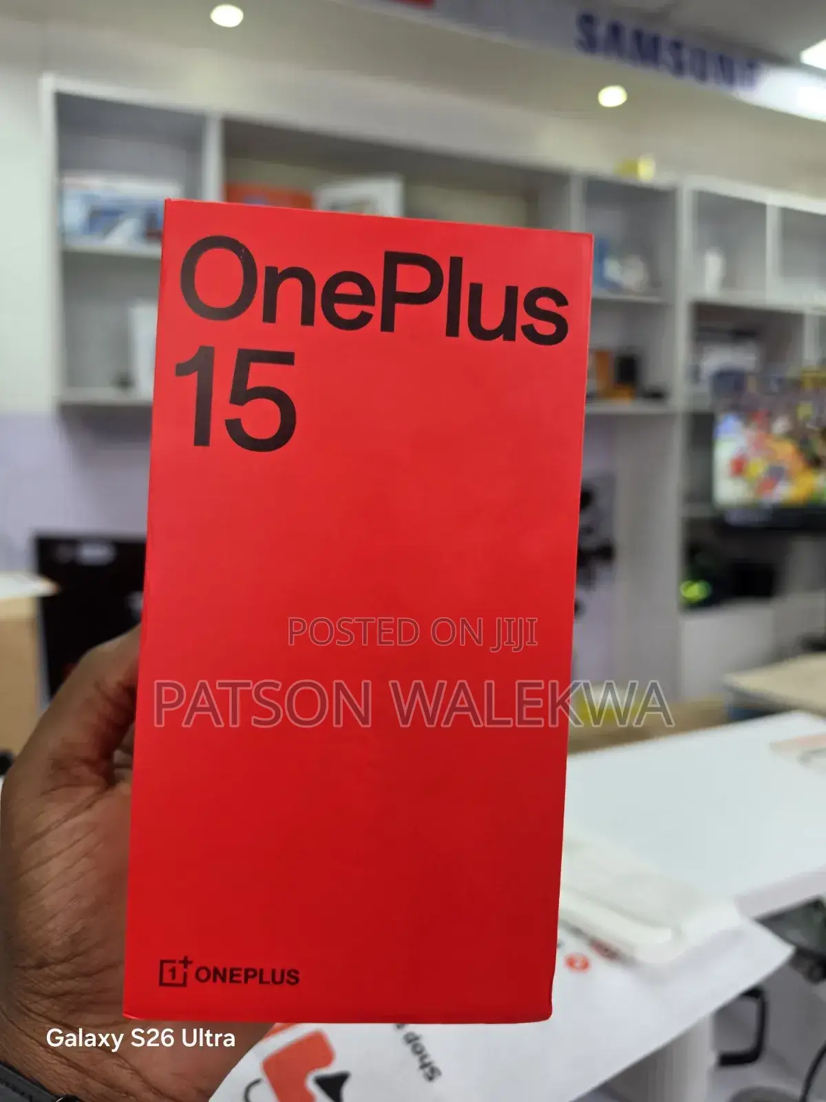 New OnePlus 15 256 GB Black