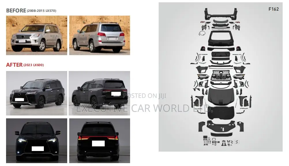 Lexus Lx570 to Lx600 Facelift Kit