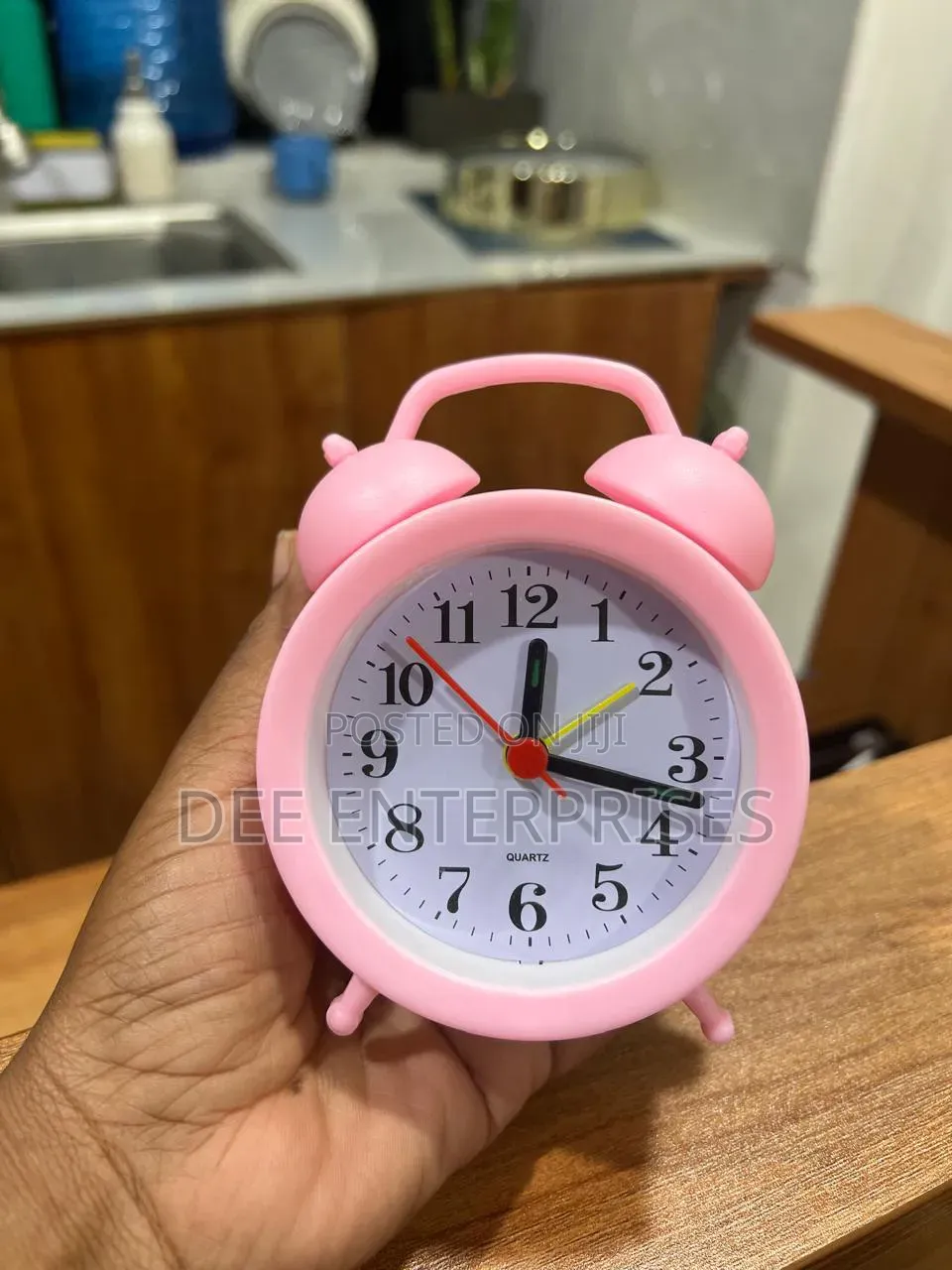 Cute Pink Alarm Clock