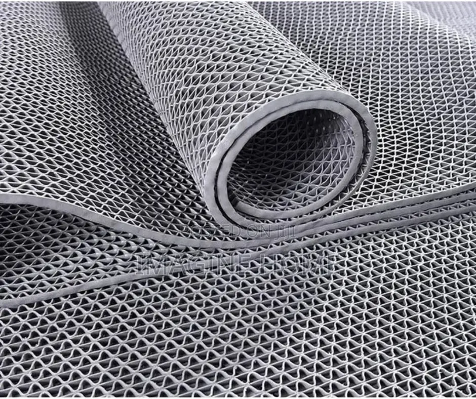 Grey Perforated Carpet Perfect for Floor