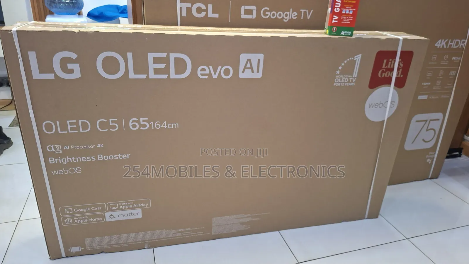 Lg 65 Inch Oled Evo Ai C5 HDR Smart Tv 65c5 - Lg