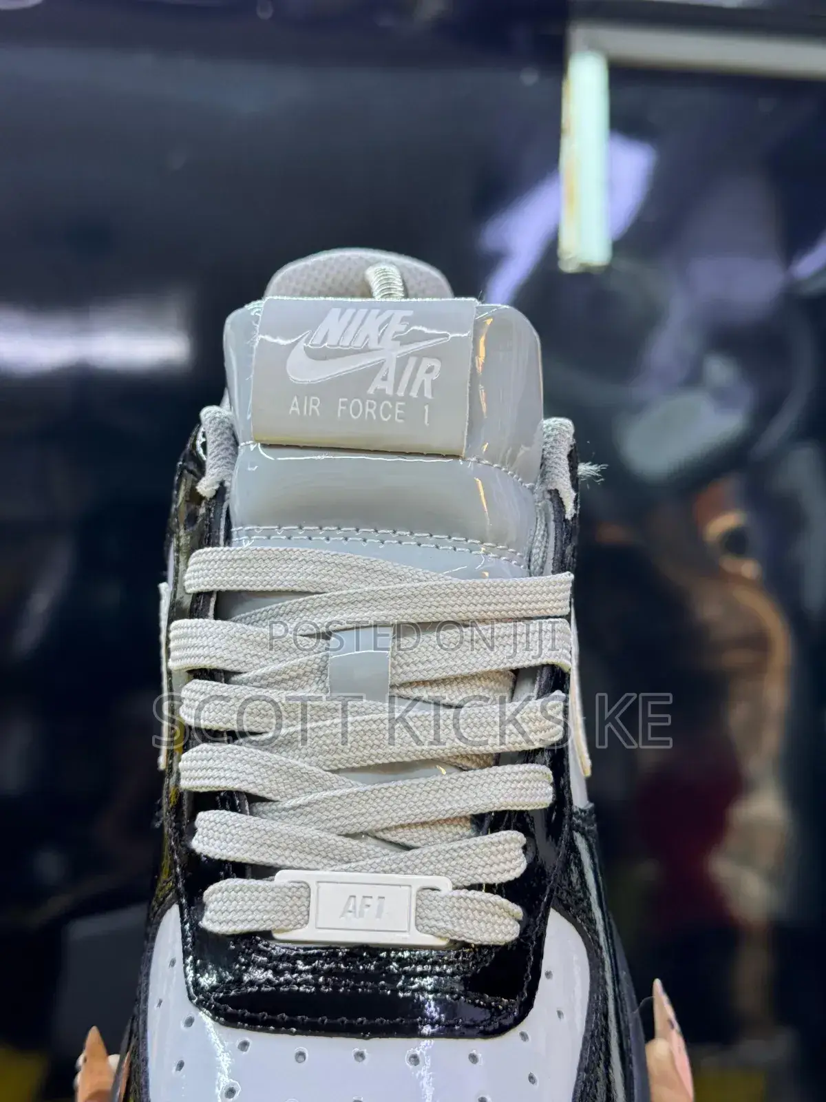 Syna Central Cee  Nike Airforce 1 
“ Smoke Grey ”