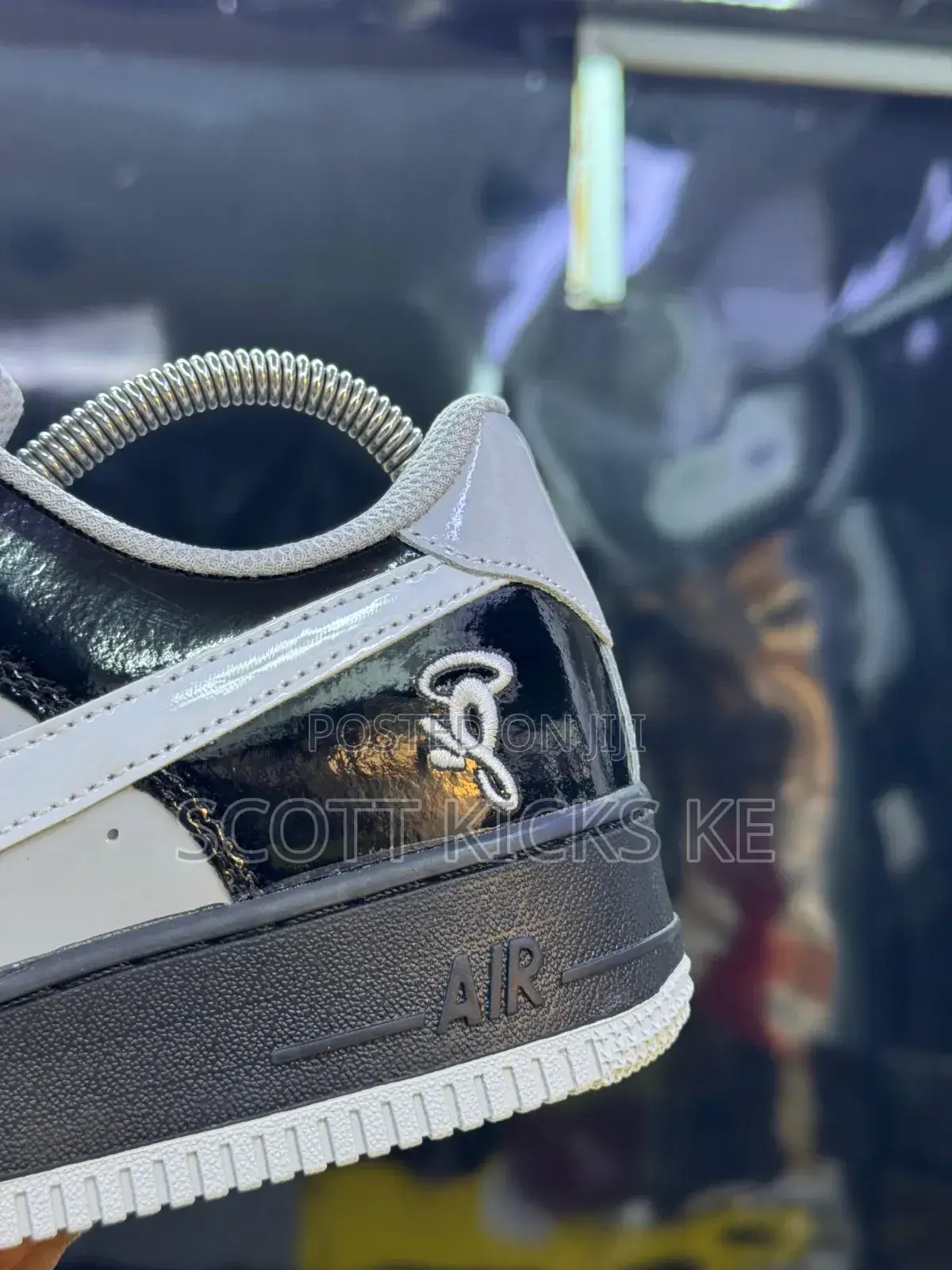 Syna Central Cee  Nike Airforce 1 
“ Smoke Grey ”
