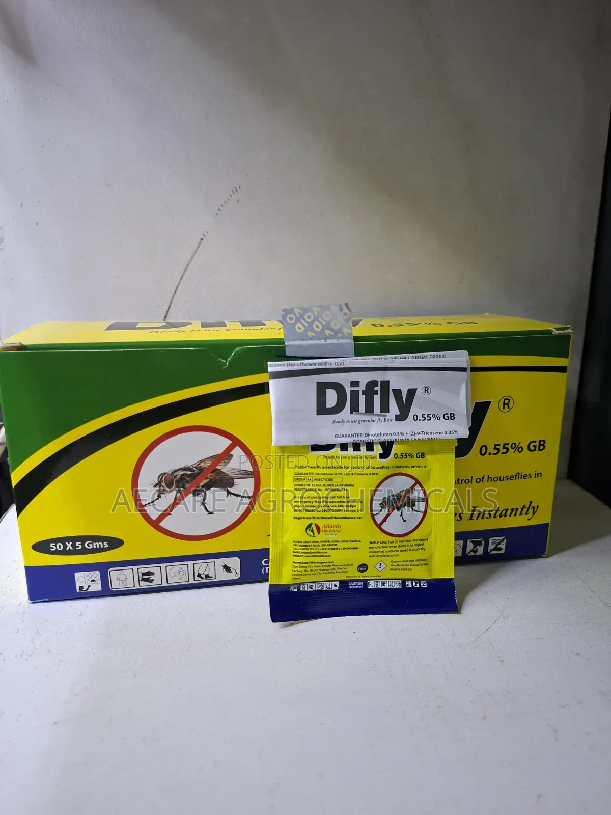 Difly Granular Fly Bait 0.55% Gb. 5grams