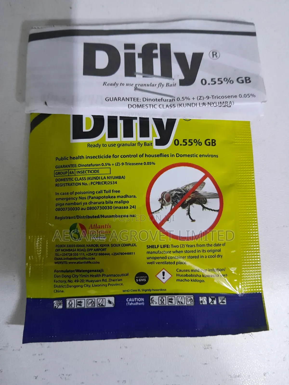 Difly Granular Fly Bait 0.55% Gb. 5grams