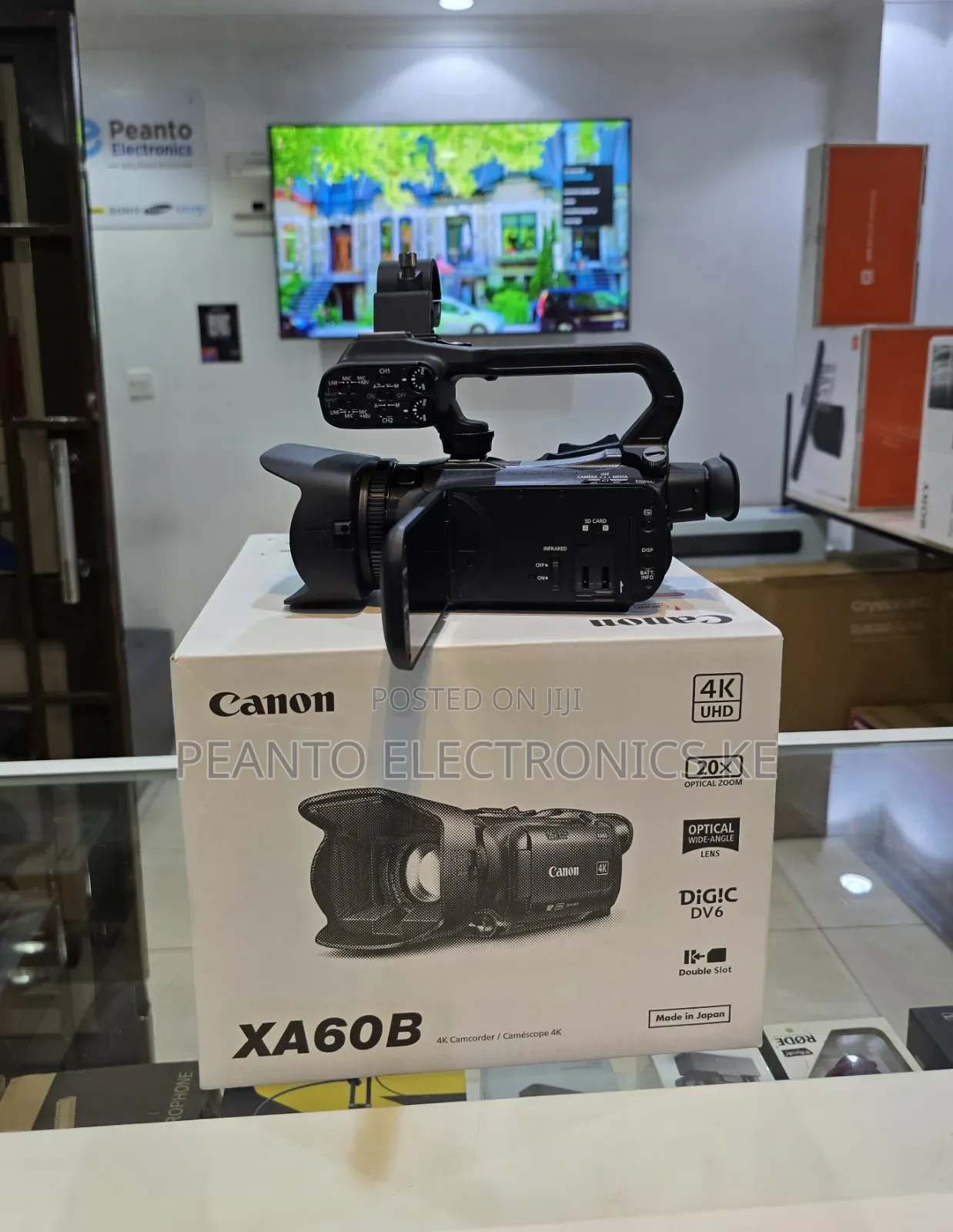 Canon Xa60b Professional Uhd Camcorder