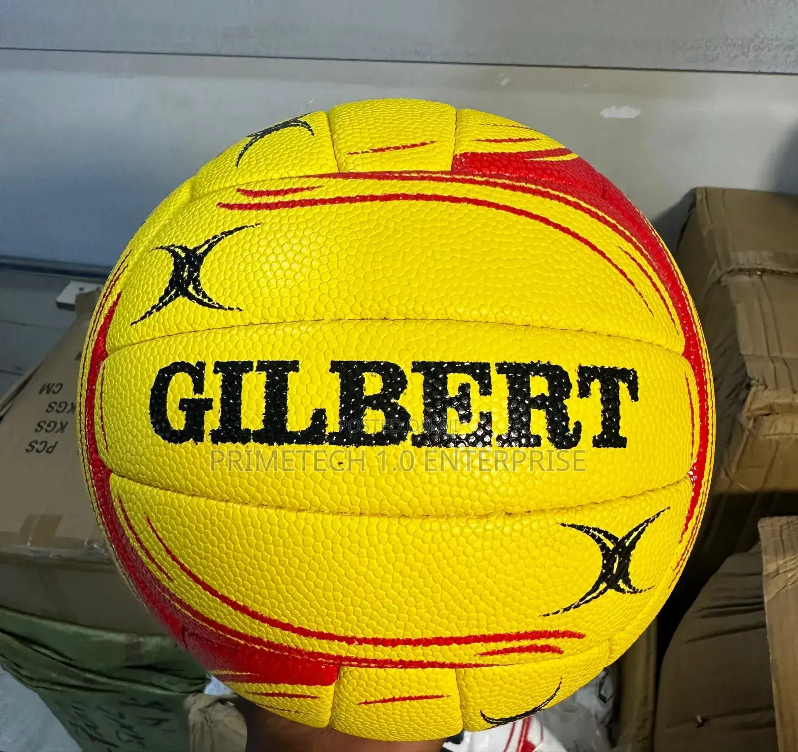 Yellow Gilbert Netball