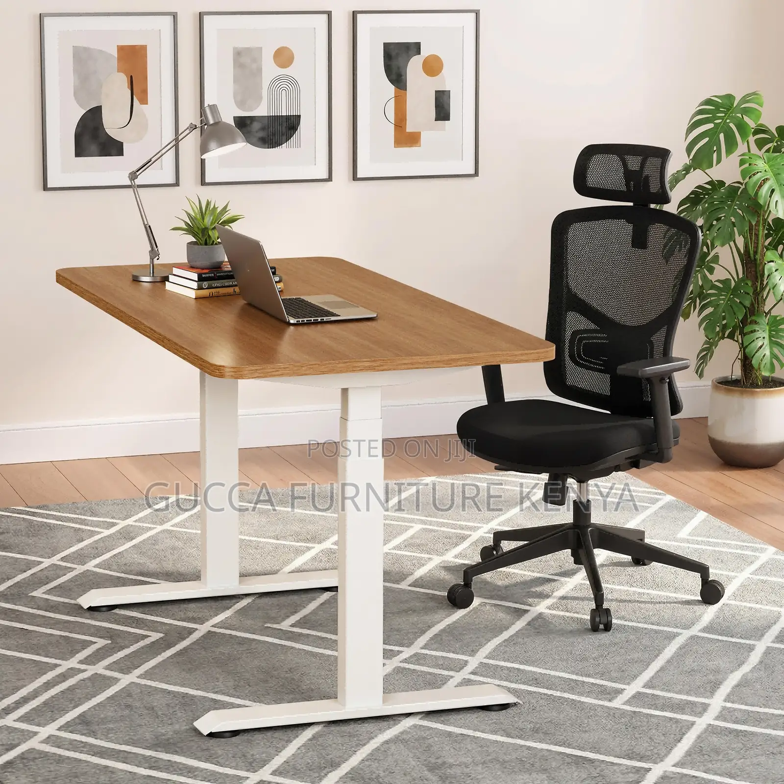Imported 120cm Sitting Stand Electric Study Desk