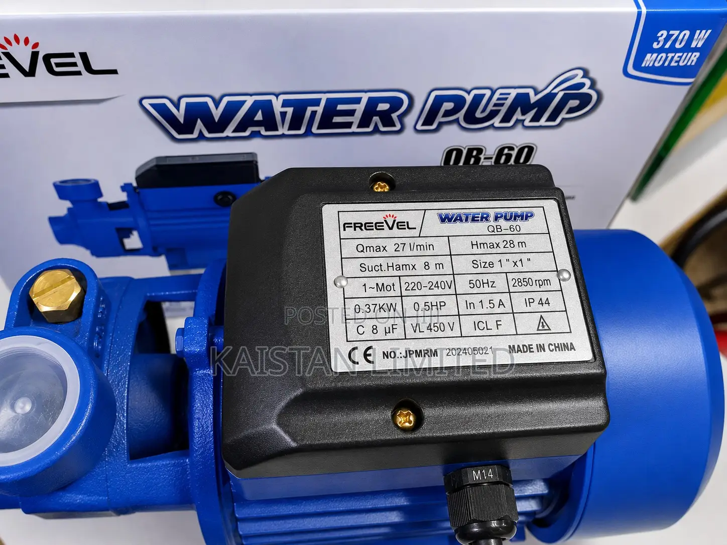 Freevel Electric Water Pump 0.5hp/Booster Pump