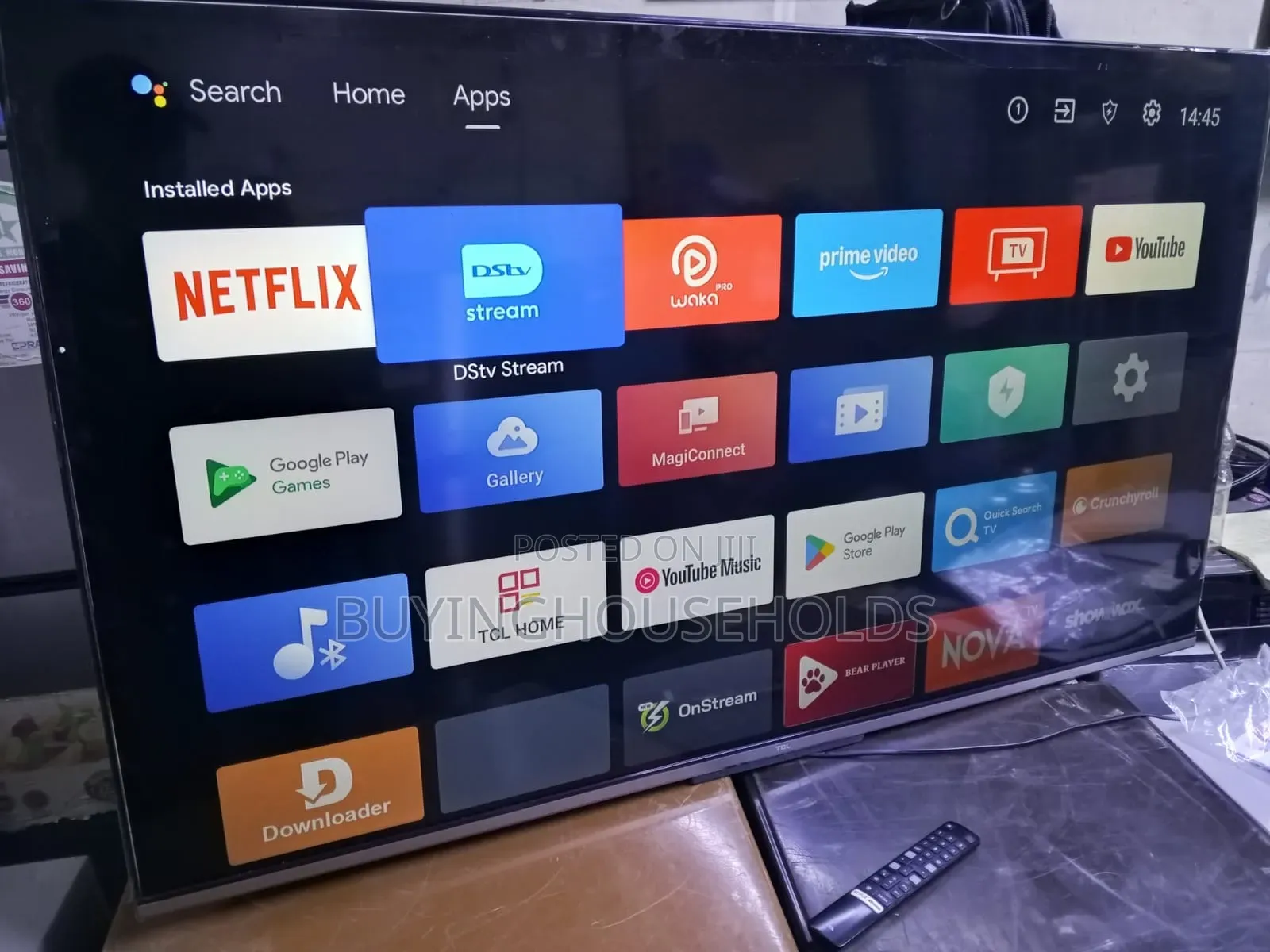 TCL 55" Frameless Android TV 55p725