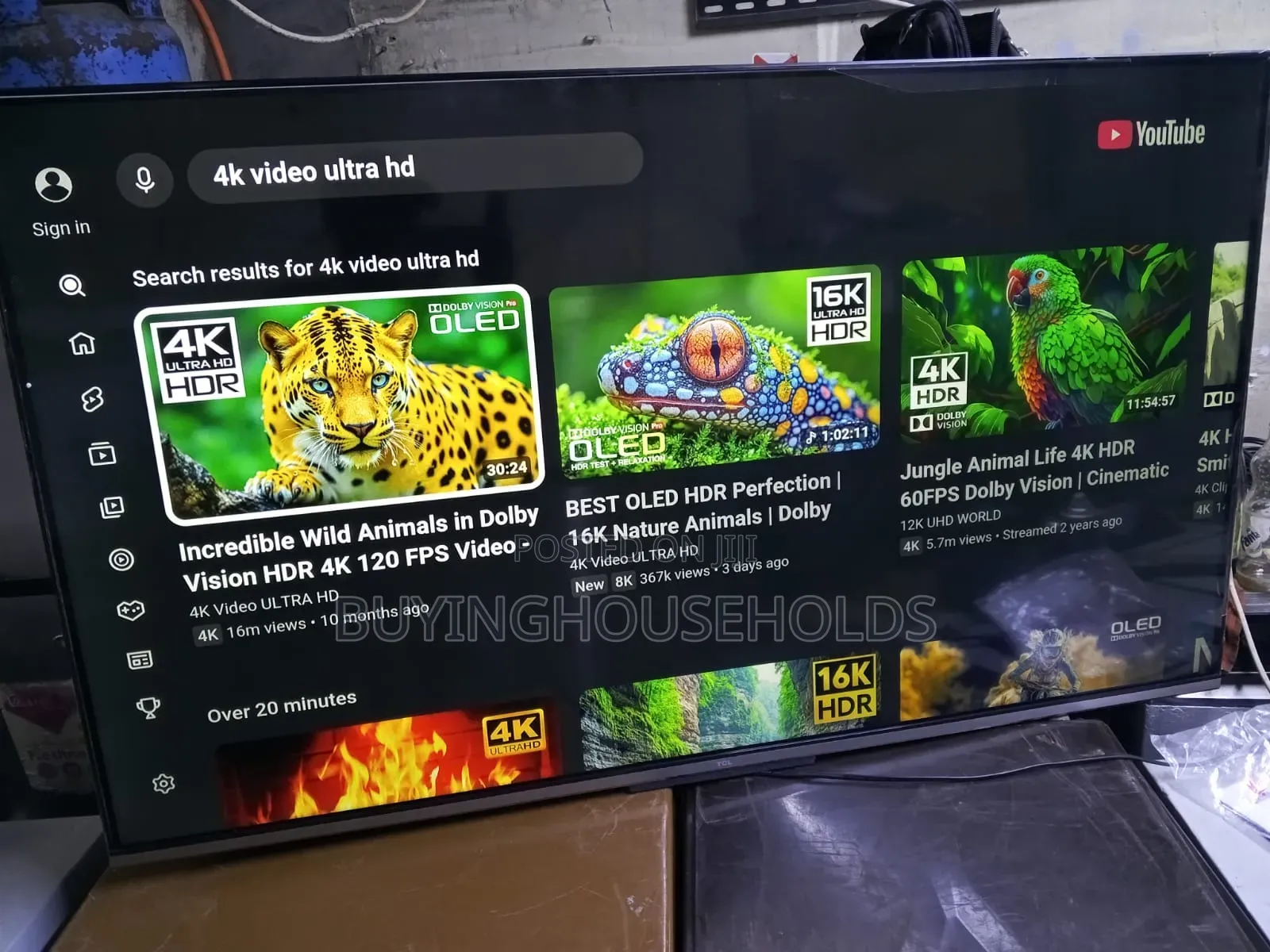 TCL 55" Frameless Android TV 55p725