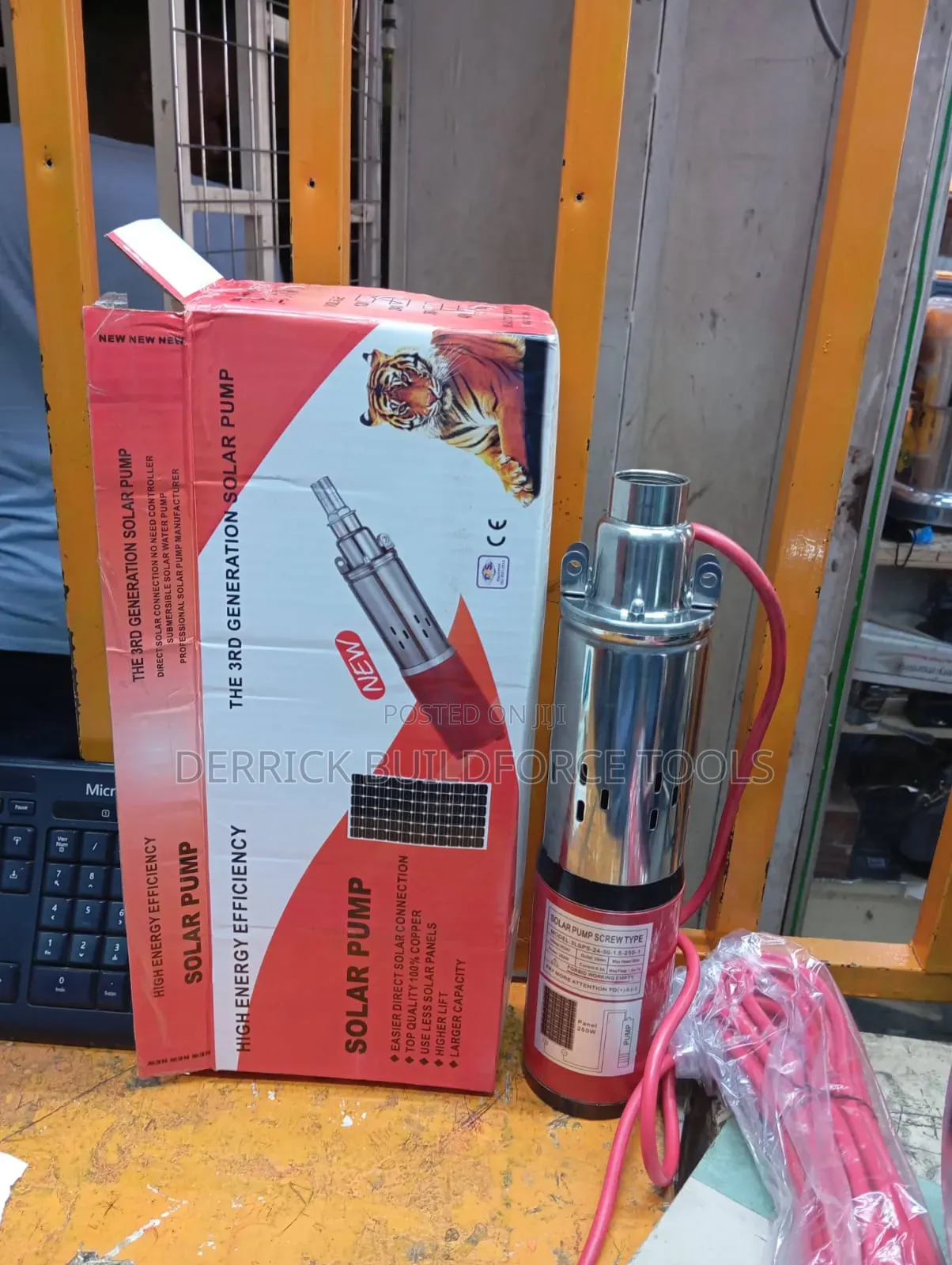Tiger Solar Pump 50m 24v 250watts