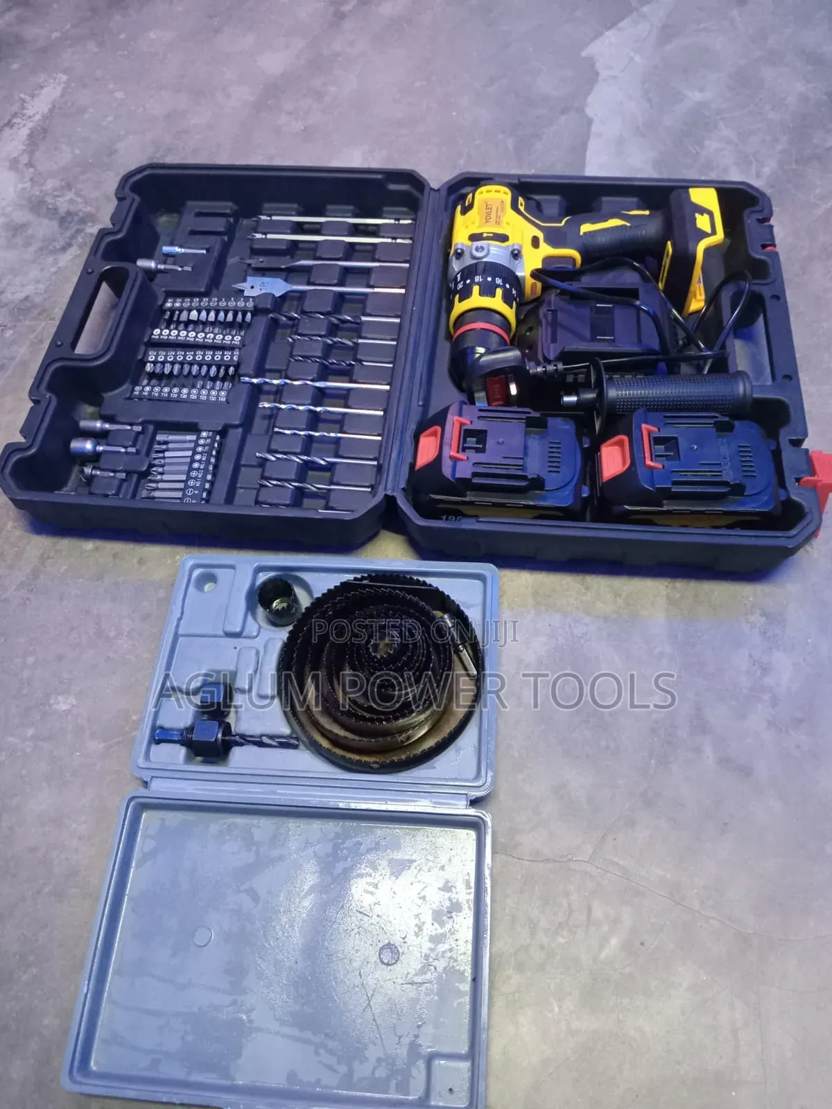 Complete Brushless Drill With Hole Saw Combo