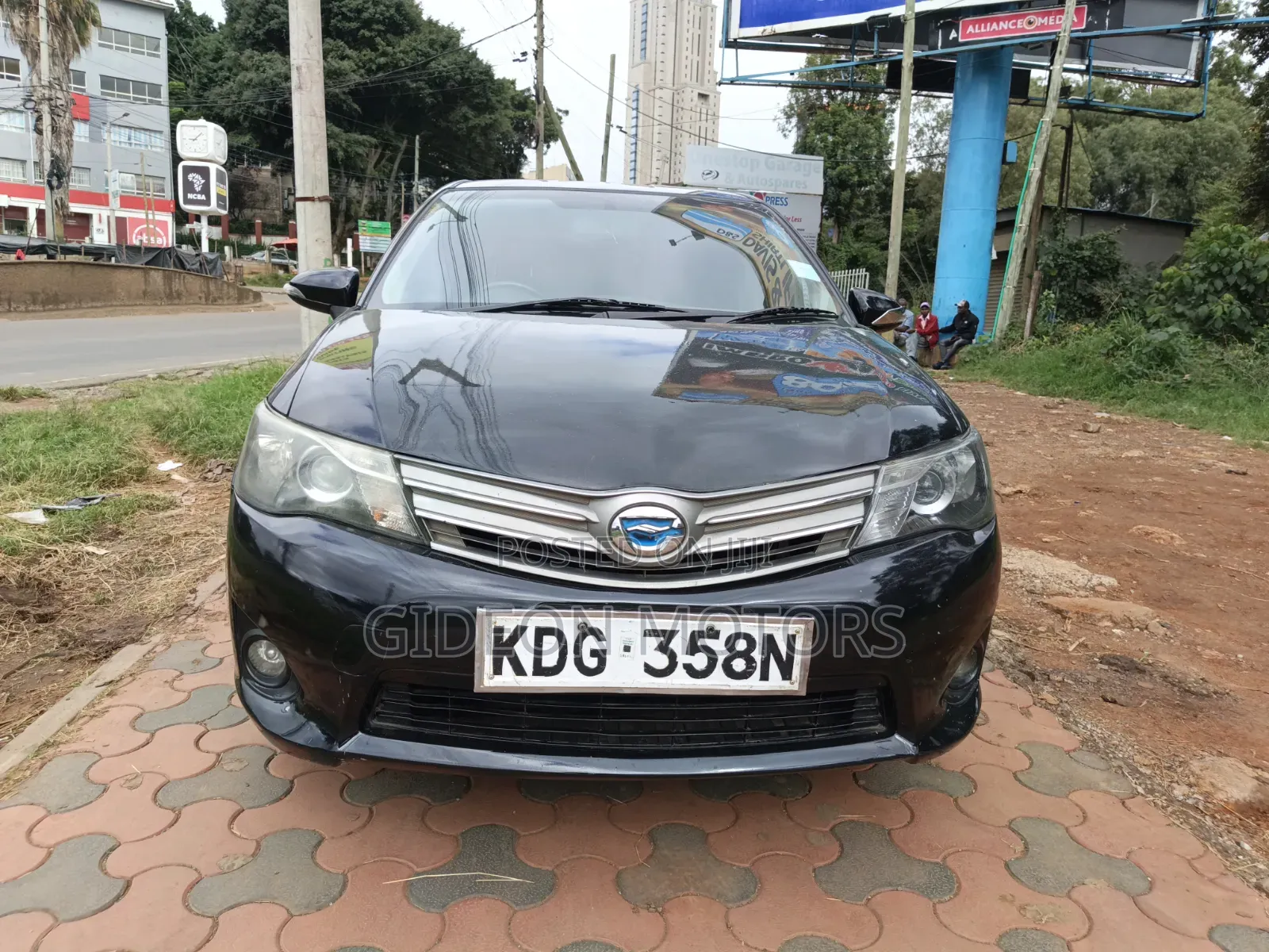 Toyota Corolla Fielder 2014 Black