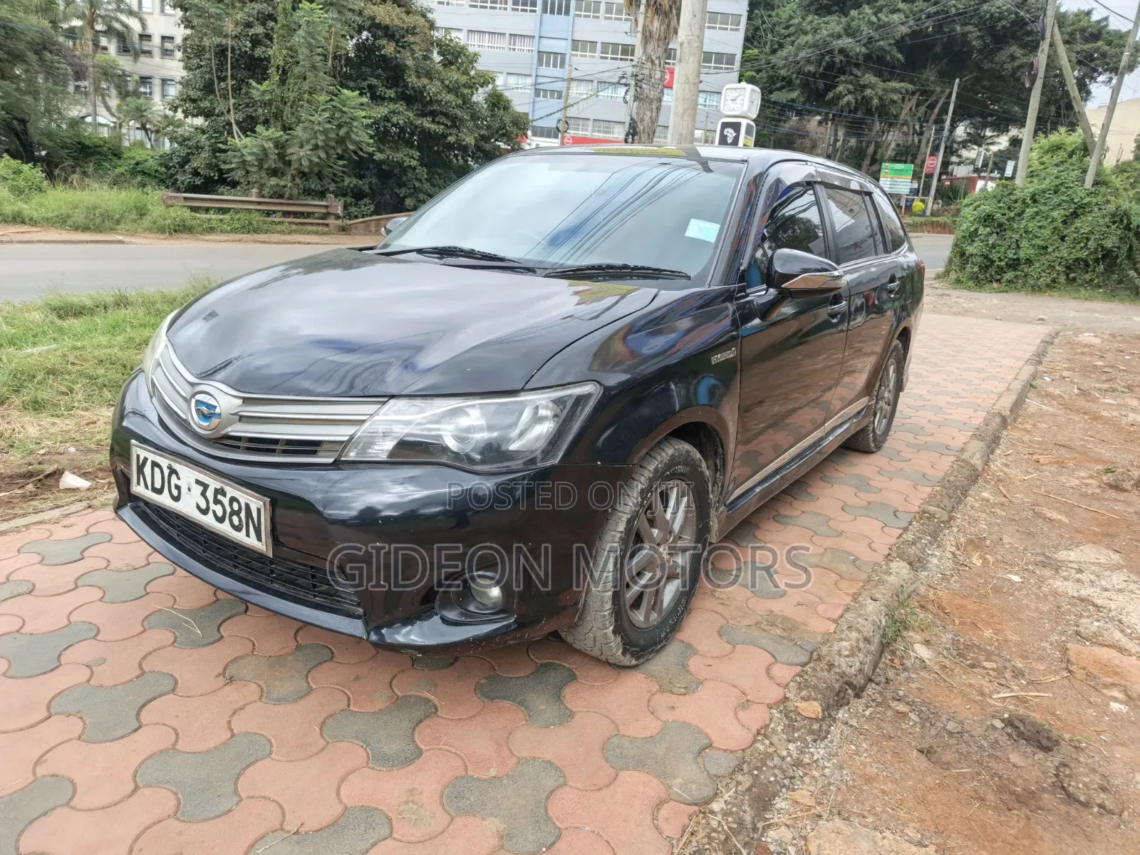Toyota Corolla Fielder 2014 Black