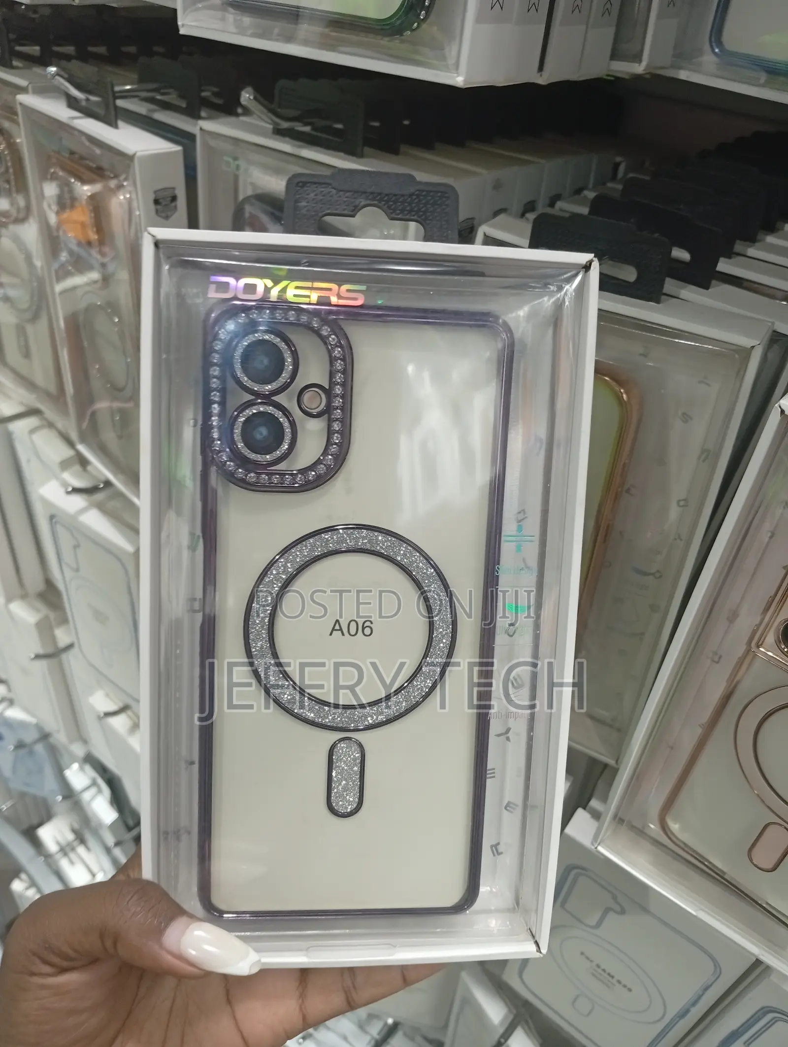 Samsung Galaxy A06 Flexible, Transparent Luxurious Case