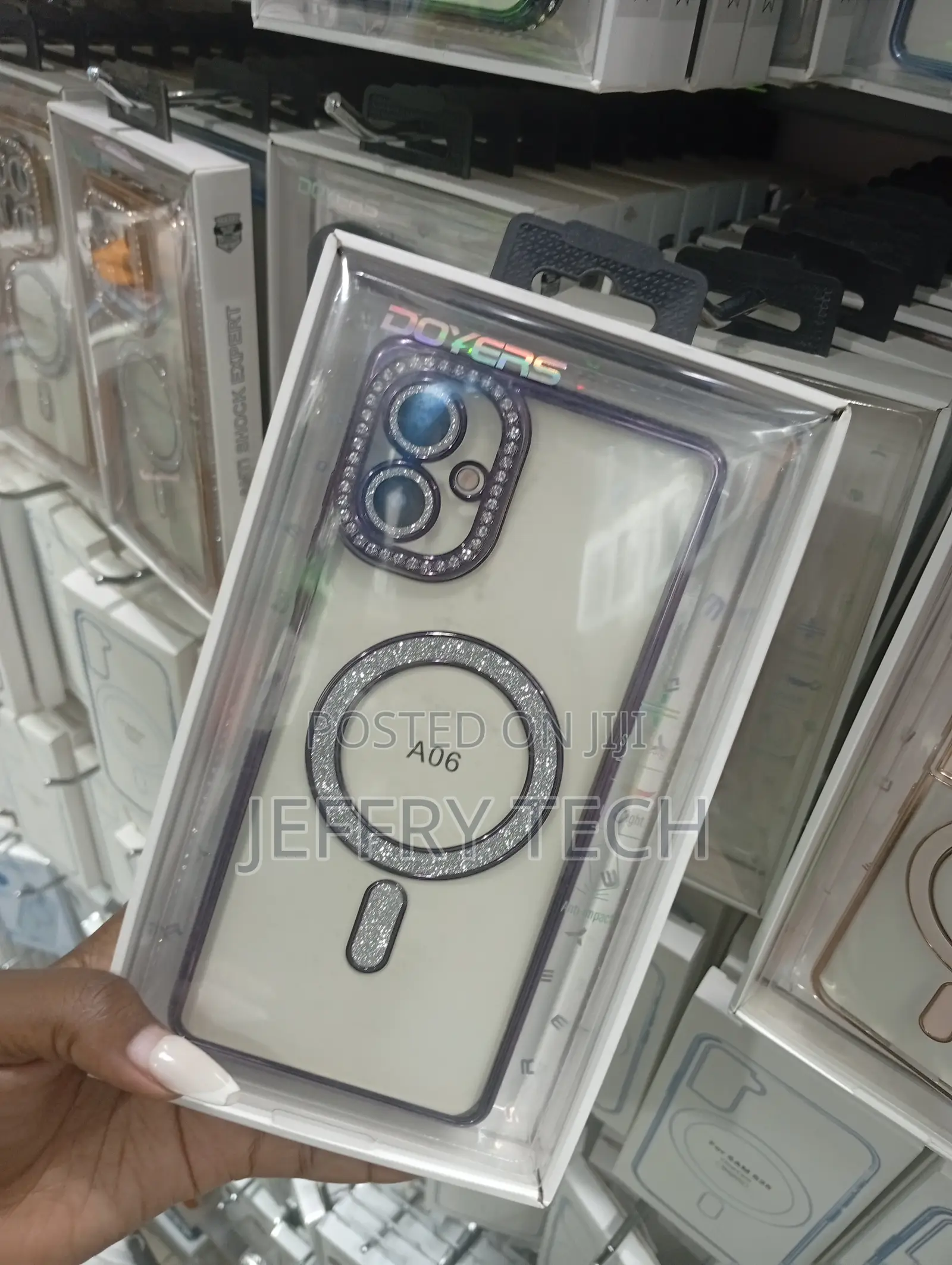 Samsung Galaxy A06 Flexible, Transparent Luxurious Case