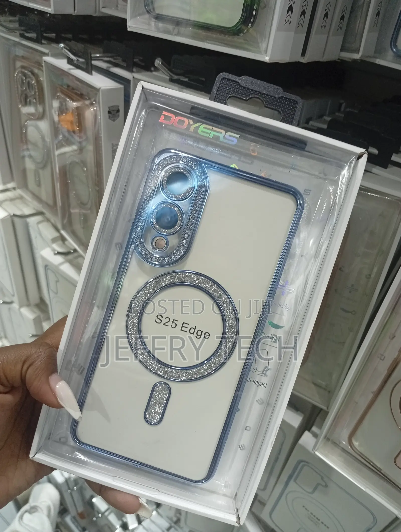Samsung Galaxy S25 Edge Clear Tpu Case