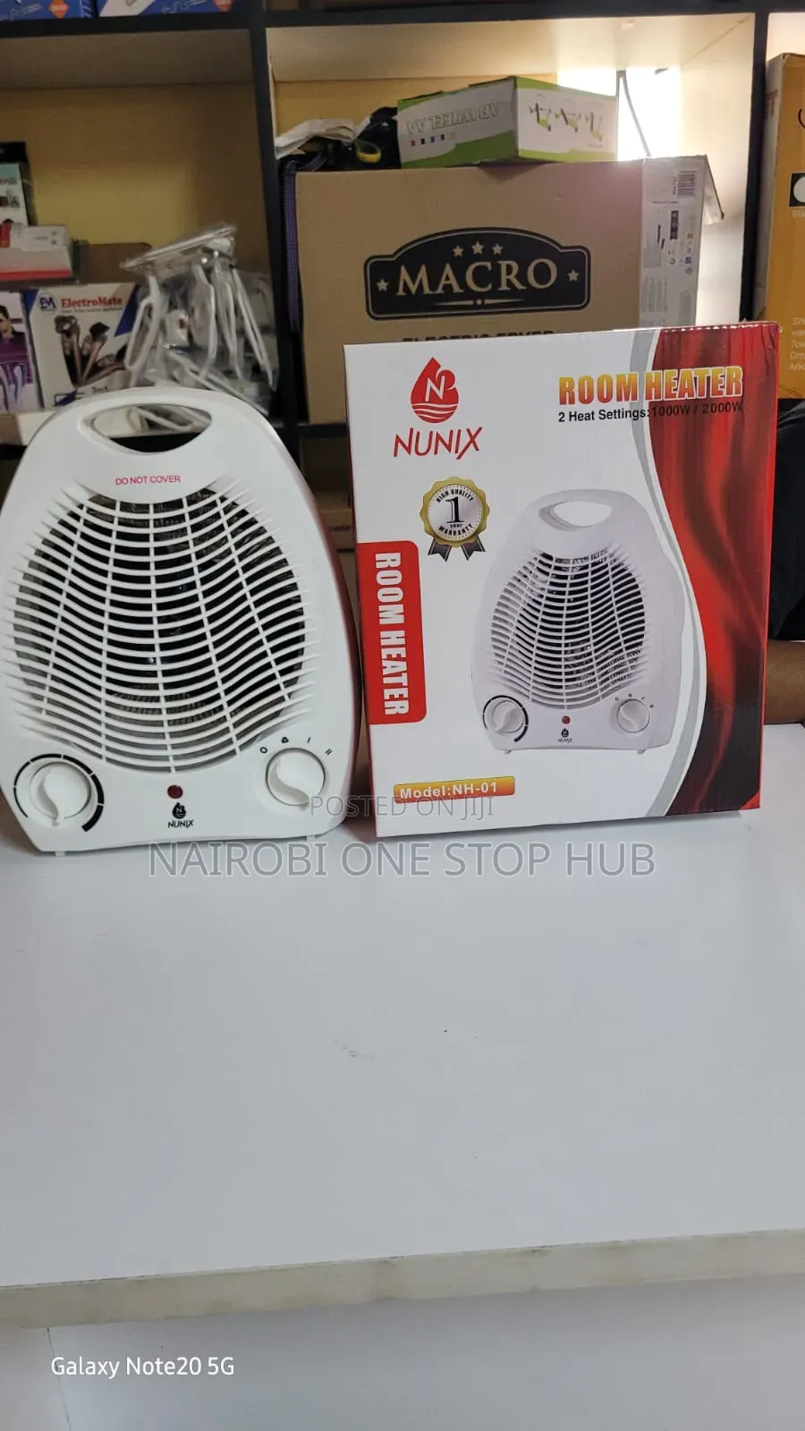 Nunix Fan Heater