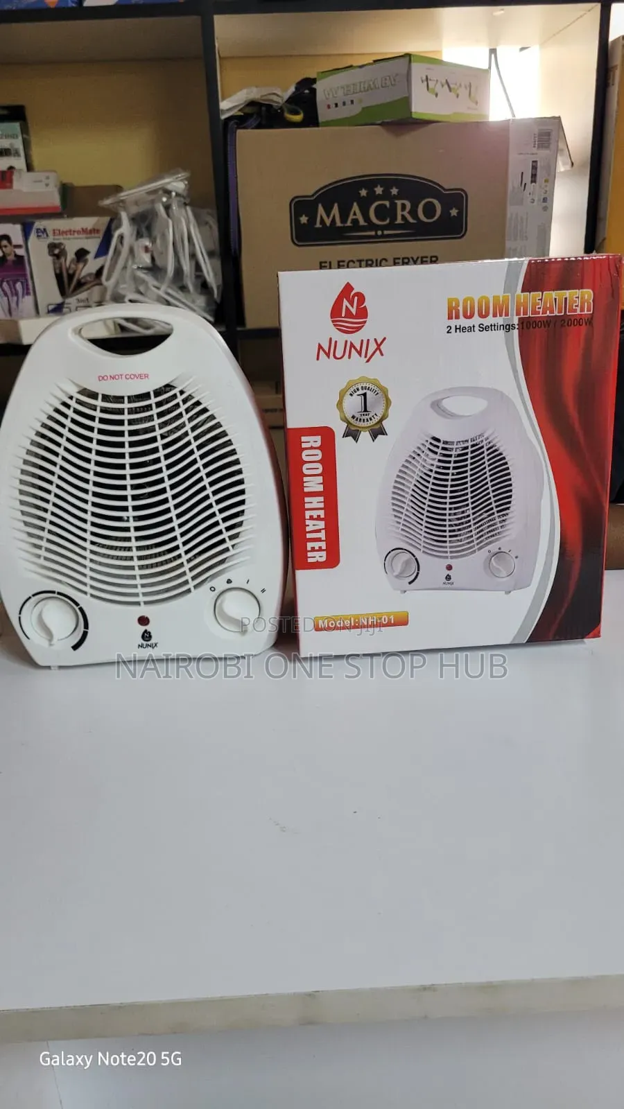 Nunix Fan Heater