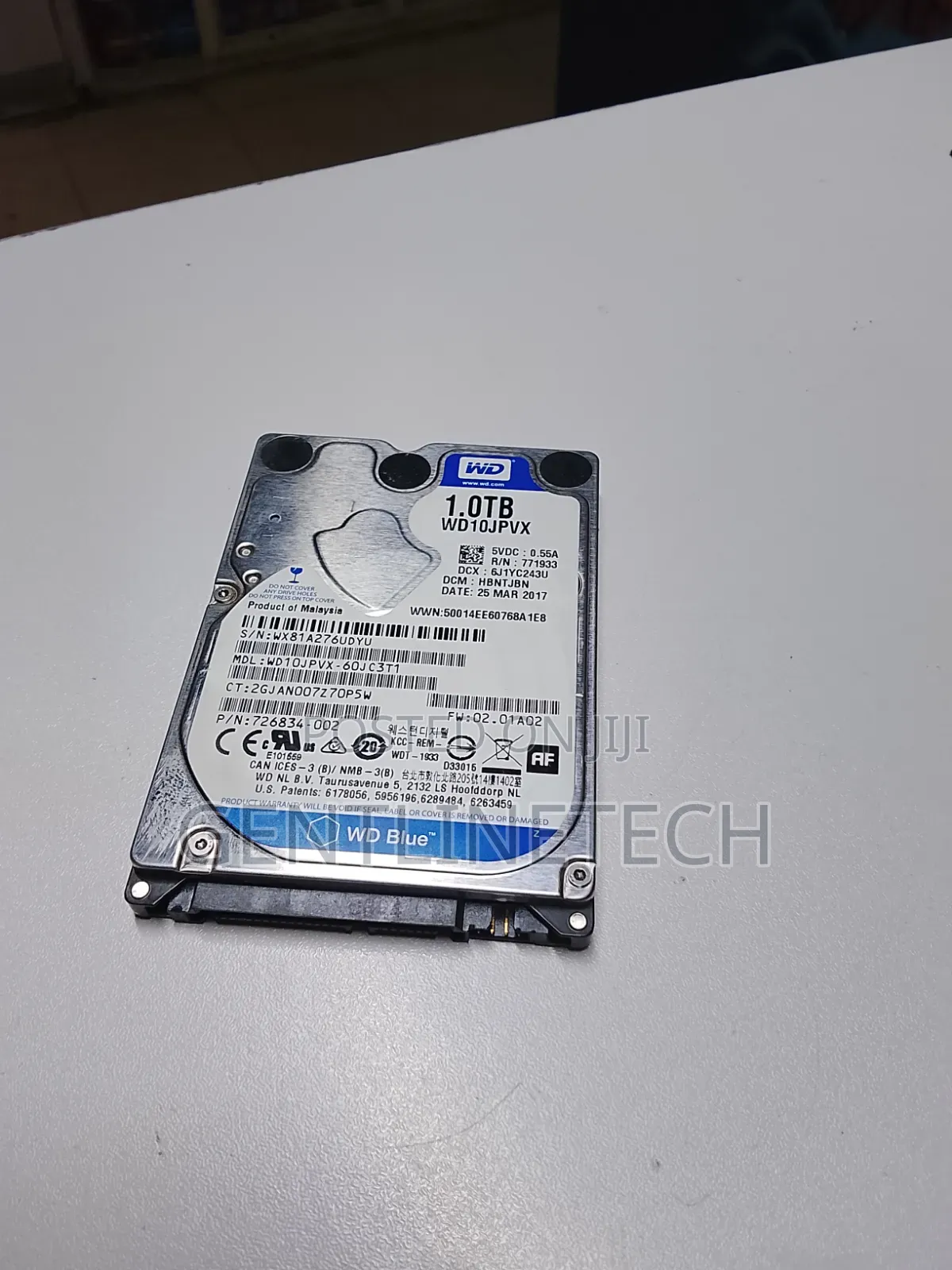 Wd 1tb 2.5” Laptop Hard Disk Drive – Ready to Use