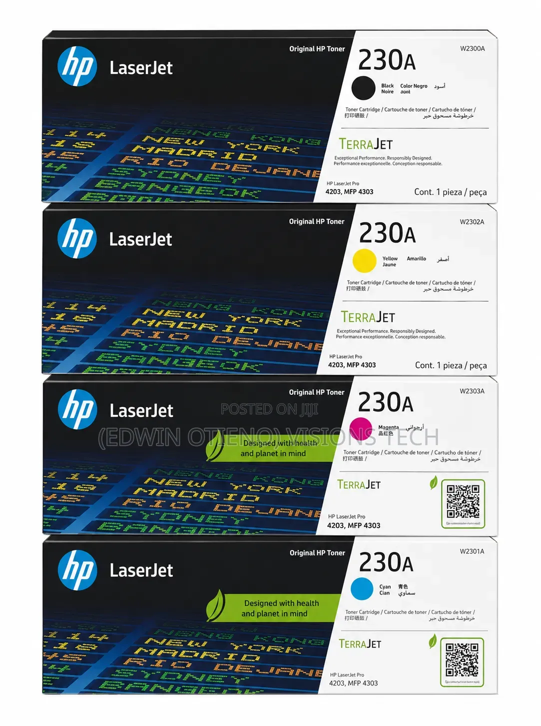 Hp Laserjet Pro 4203/4303 Color Toner