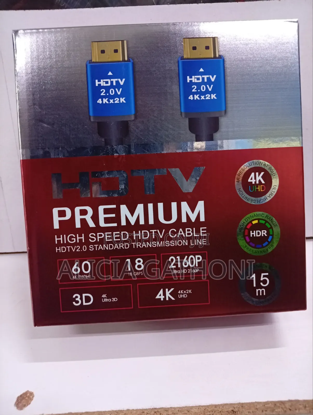 15 MTRS Hdmi Premium (2160p)