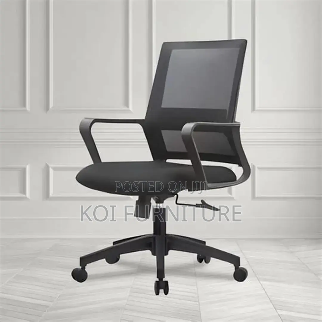 Office Chairs; Ergonomic Fabric Breathable Mesh Captains Chairs