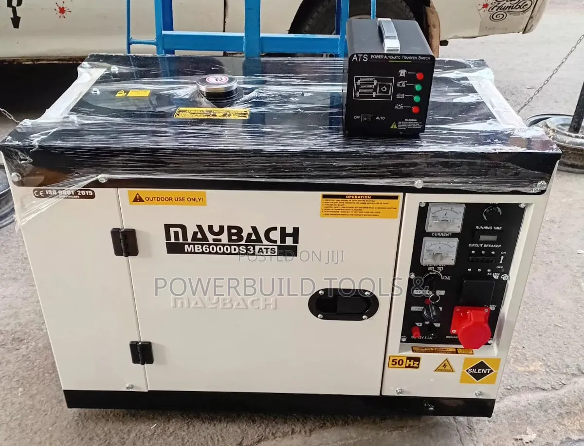 Maybach 15kva 12kw Diesel Generator Three Phase With Ats
