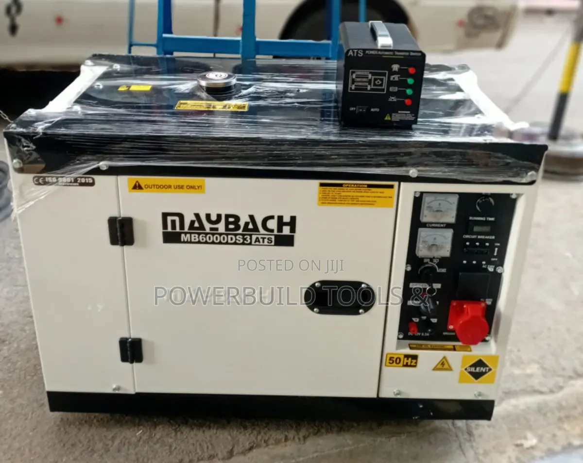 Maybach 15kva 12kw Diesel Generator Three Phase With Ats
