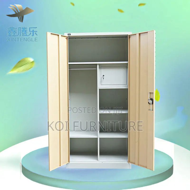 Office Cabinet; Files and Document Storage Cabinet With Two Doors