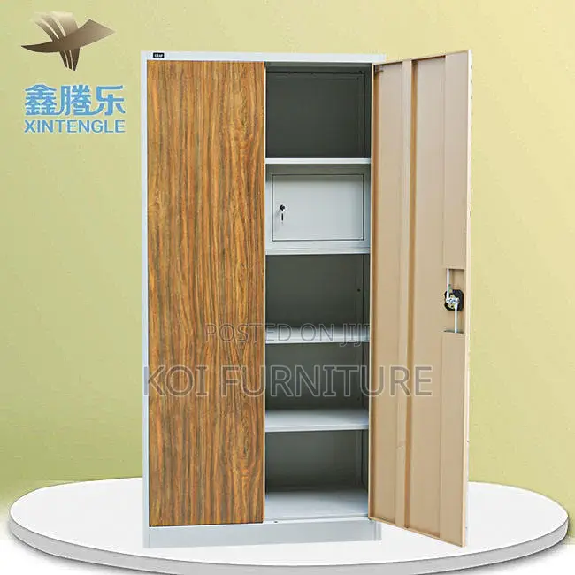Office Cabinet; Files and Document Storage Cabinet With Two Doors