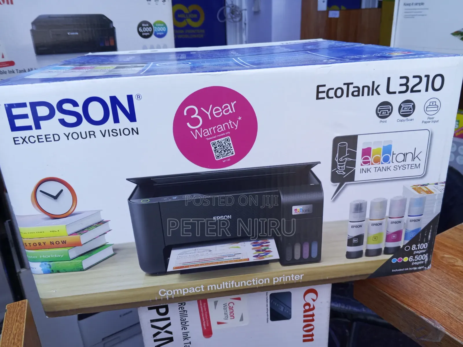 Ecotank L3210 New Arrivals Epson